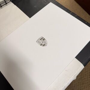 Porsche Book and Pen in Magnetic Box
